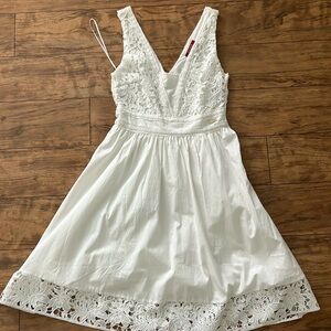 Guess white dress $50